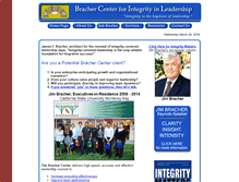 Tablet Screenshot of brachercenter.com
